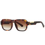 Sunglasses Manufacturer - Factory Wholesale Square Stylish for Men Women PC Lens UV400 Blocked Metal Double Bridge Frame Custom Goggles