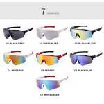 Sunglasses Manufacturer - Outdoor Windproof Cycling Running Road Biking Half Frame Dazzling Sports Eyewear for Men