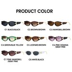 Sunglasses Manufacturer - Unisex Anti-glare Shades Female Eyewear UV400 for Women Cat Eye Vintage Brand Designer for Ladies
