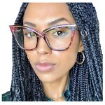 Glasses Manufacturer - 2023 New Fashion X Cat Eye Optical Metal Frame Anti Blue Light for Women Retro Computer