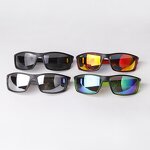 Sunglasses Manufacturer - Full-frame Outdoor Cycling Dazzling Square Sports Eyewear for Women Men UV400 Running