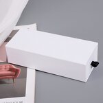 Glasses Case Manufacturer - Black White Cardboard Glasses Packaging Drawer Box Cosmetics Storage Paper Box Pink Gift Box