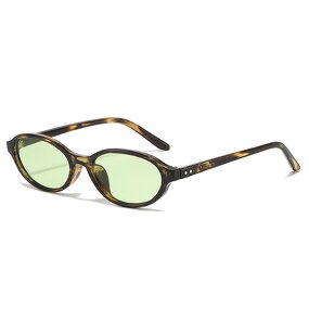 Sunglasses Manufacturer - Classic for Women UV400 Protection Modern Fashion Blue PC Frame Custom Logo