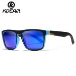 Sunglasses Manufacturer - Brand Classic Square Polarized for Men Fashion Retro Yellow Lens Driving Male UV400