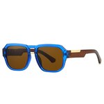 Sunglasses Manufacturer - Factory Wholesale Square Stylish for Men Women PC Lens UV400 Blocked Metal Double Bridge Frame Custom Goggles