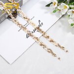 Glasses Chain Manufacturer - Fashion Leopard Marble Acrylic Crystal Vintage Transparent Masking Lanyard Colorful Eyewear Necklace
