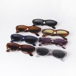 Sunglasses Manufacturer - Custom Logo Black Square PC UV400 Promotional for Women and Men 2025