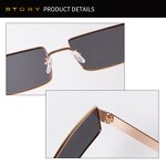 Sunglasses Manufacturer - OEM&ODM Custom Logo Brand Designer Retro Vintage Rectangle for Women Men