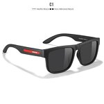 Sunglasses Manufacturer - New Dazzling Square Frame Polarized Shading Wholesale Design Driving Sports for Men Women