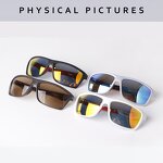 Sunglasses Manufacturer - Competitive Price Outdoor Sports Eyewear UV400 Protection Cycling Rectangle Biking for Men