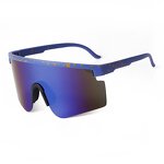Sunglasses Manufacturer - Wholesale Riding Glasses Sports Eyewear Cycling Big Square Frame Reflective for Man