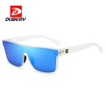 Sunglasses Manufacturer - High Quality CE UV400 Sports Polarized Trendy Flat Top One Piece Mirror Driving Square