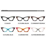Glasses Manufacturer - Retro Cat-Eye Unisex New Fashionable Anti-Blue Light Black Multi-Color Women's Personality Flat Outdoor