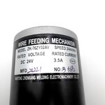 Wire Feeder Motor Manufacturer - 76ZY-02AV DC24 80W MIG Mechanism Assembly Feeding Machine Steel Material for MIG MAG Welding Machine