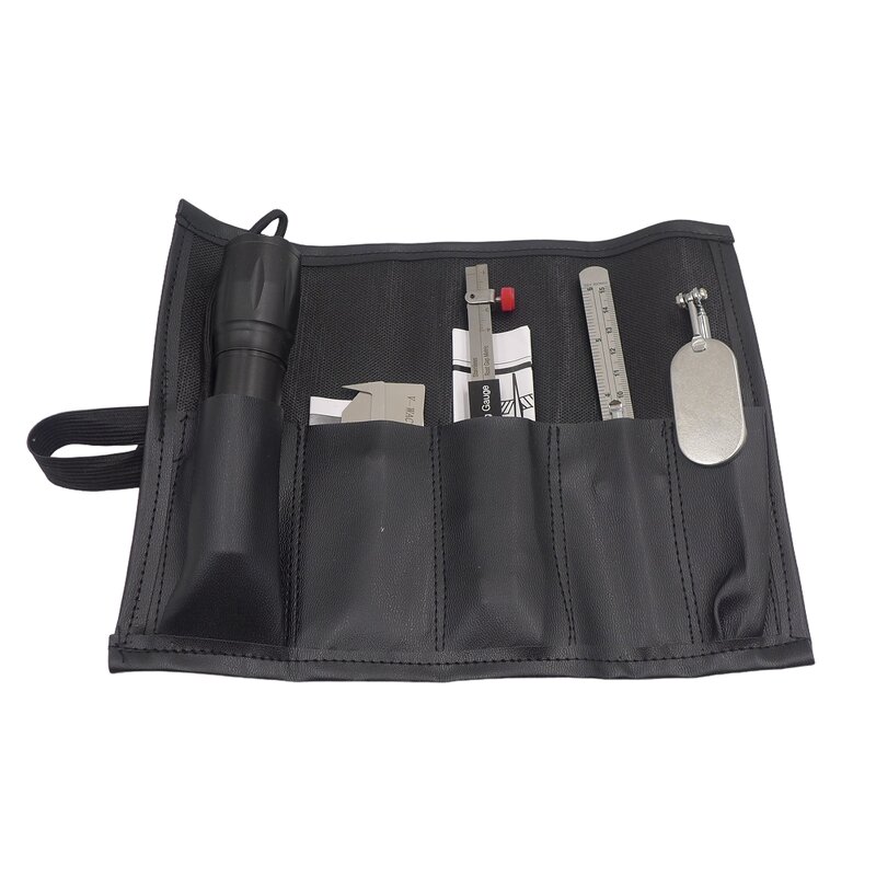 Welding Gauge Inspection Kit Manufacturer - 5pcs/set Flashlight V-WAC Undercut 0-150mm Ruler Inspection Mirror