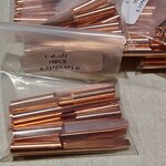 Welding Contact Tip Manufacturer - JINSLU OEM Customizable Narrow Gap MIG 6.35x63.5x1.0mm CuCrZr Tips 63.5x48x1.0 High Precision Conductive