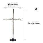 Welding Torch Holder Manufacturer - 1Meter Stand with Turntable Holder Torch Clamp Kits Parts