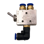 Welding Positioner Turntable Parts Manufacturer - Pneumatic Cylinder Stroke Torch Holder Clamp Adjustable with Slide Rail