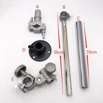 Torch Holder Clamp Manufacturer - MIG/MAG/CO2/TIG Welding Machine Stainless Steel JINSLU Brand 180A Rated