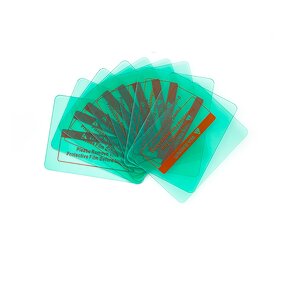 Welding Mask Plate Manufacturer - 10PCS 116891.0mm Auto Darkening Transparent Protective Sheet Film Electronically