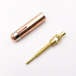 Stud Welding Collet Chuck Manufacturer - M3 M4 M5 M6 M8 M10 Copper 10pcs for Capacitor Discharge CD Stud Welding Torch Machine