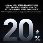 Router Manufacturer - Xiaomi BE6500 Pro Dual Band 8-Channel Signal Amplifier 1GB Memory for Home