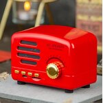 Portable Speaker Manufacturer - Vintage Mini Retro with AM FM Radio Multi-Color Multi-Functional
