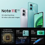 Smartphone Manufacturer - Unlocked New Redmi Note 11E 5G 4+128GB LTE Octa Core