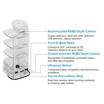 Food Delivery Robot Manufacturer - 2024 New Arrival Factory Wholesale Restaurant Hotel Robotic Waiter Intelligent Self Service