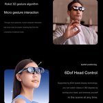 AR Smart Glasses Manufacturer - Rokid Max Pro Enterprise Support Develop 6DoF Gesture Recognition Studio Spatial Computing SDK