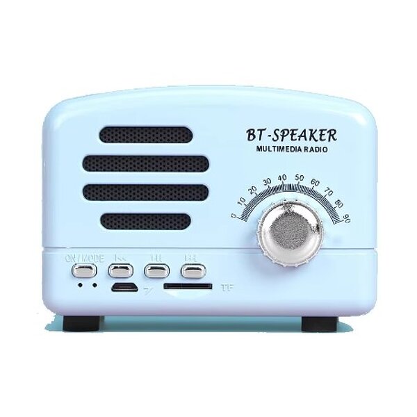 Portable Speaker Manufacturer - Vintage Mini Retro with AM FM Radio Multi-Color Multi-Functional