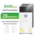 Solar Panels System Manufacturer - Wholesale Factory Complete Set 20KW Off Grid 5000 Watts Home Energy