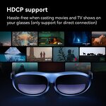 AR Smart Glasses Manufacturer - Rokid Max 120Hz Refresh Rate 3D 4K Mobile Movie Augmented Reality