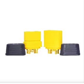 XT90I Connector - Manufacturer Male Female 4-Pin DC Power Wire Cable with Signal Pin