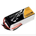 TATTU 16000mAh 6S LiPO Battery - Manufacturer 15C 22.2V for Big Load Multirotor Hexacopter