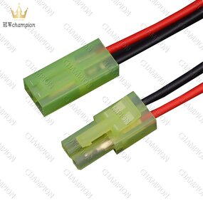 Aircraft Model Accessories - Manufacturer Small EL Male Female Pair Insertion Connecting Line 18awg