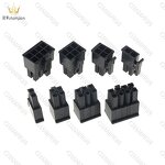 5557 Male Shell Connector - Manufacturer Black 4.2mm Double Row 2P-24P