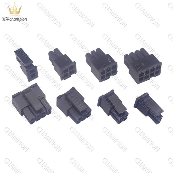 MX3.0mm Male Head Connector - Manufacturer 43025 Plug Rubber Shell Double Row 2P-12P