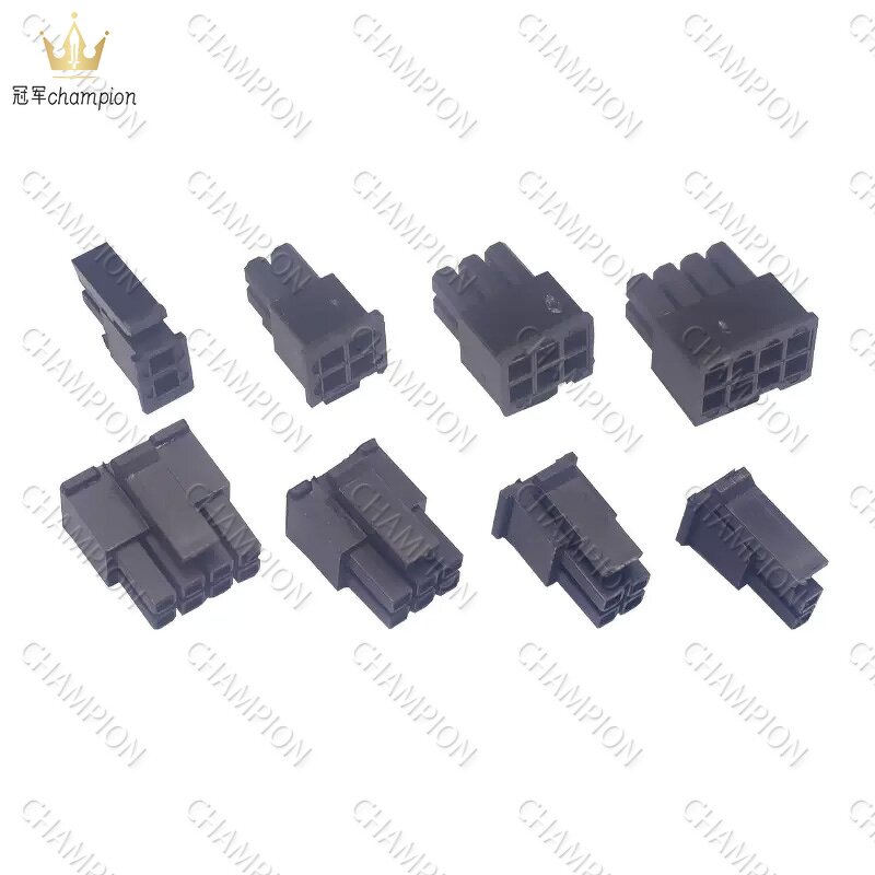 MX3.0mm Male Head Connector - Manufacturer 43025 Plug Rubber Shell Double Row 2P-12P