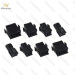 5557/9 Mother Shell Connector - Manufacturer Black 4.2mm Double Bank 2P-10P Air Docking