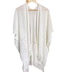 Capes Shawls Manufacturer - 2025 New Plain Color Hollowed Out Tassel Ponchos for Ladies Knit Cardigans Cloaks