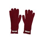 Winter Gloves Manufacturer - Korean Style Knitted Plus Velvet Thickened Student Cycling Windproof Cold-proof Touch Screen