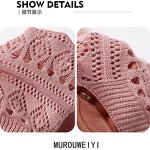 Knit Shawl Manufacturer - Korean Autumn for Female Blouse Shoulders Collar Cape Student Scarf Solid Color for Women