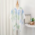 Shawl Scarf Manufacturer - Ethnic 2025 New Fashion Knitted Tassel Hollowed Out Anti Roll Cloak for Women