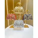 Evening Clutch Bag Manufacturer - New Style Luxury Diamond Full Diamond Fashion Dress Diner Party Women's Shoulder