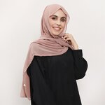 Muslim Hijab Scarf Manufacturer - Fashion Sporty 2-in-1 Hat with Chiffon Shawl Bandana Sun Headscarf Underscarf
