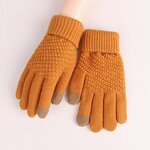 Stretch Knit Gloves Manufacturer - Female Mittens Winter Warm Accessories Magic Touch Screen Sensory for Women