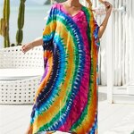 Kaftan Summer Dress Manufacturer - 2025 New Arrive Butterfly Maxi Long Casual Floor-Length Kimono Beach Cover up