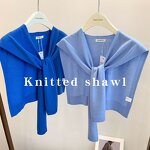 Knitted Wool Shawl Manufacturer - 2025 New Collar Small Decorative Collar Wool Knot Decorative Scarf