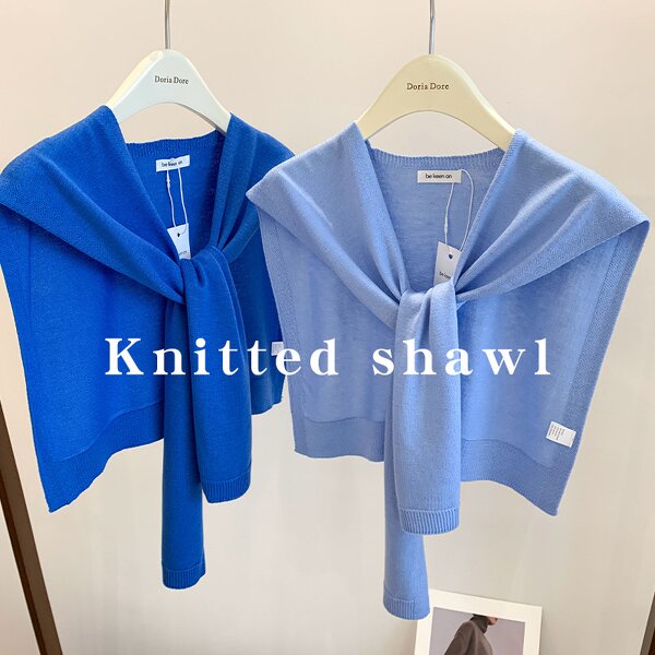Knitted Wool Shawl Manufacturer - 2025 New Collar Small Decorative Collar Wool Knot Decorative Scarf